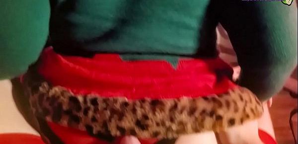 Naughty Little Elf rides your Candy CANE this Christmas! - Clip 1